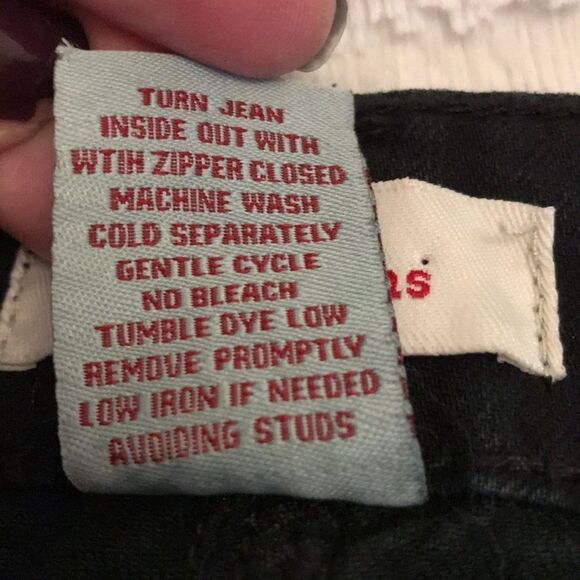 Black studded Jake jeans - Picture 5 of 6